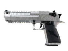 Magnum Research Inc. Desert Eagle Custom Tiger Stripe Silver  L6 50AE GBBP (950524 - Licensed by Cybergun - Made by WE - Silver)