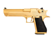 Magnum Research Inc. Desert Eagle Gold 50AE GBBP (090509 - Licensed by Cybergun - Made by WE - Gold)