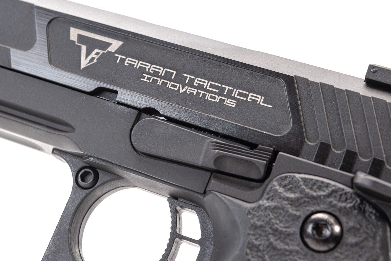 EMG x Armorer Works x Taran Tactical International Distinct JW3 Combat Master GBBP (FULLY AUTO. - TTI - Full Metal - Black - TT-CM0103)