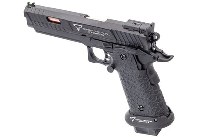 EMG x Armorer Works x Taran Tactical International Distinct JW3 Combat Master GBBP (FULLY AUTO. - TTI - Full Metal - Black - TT-CM0103)