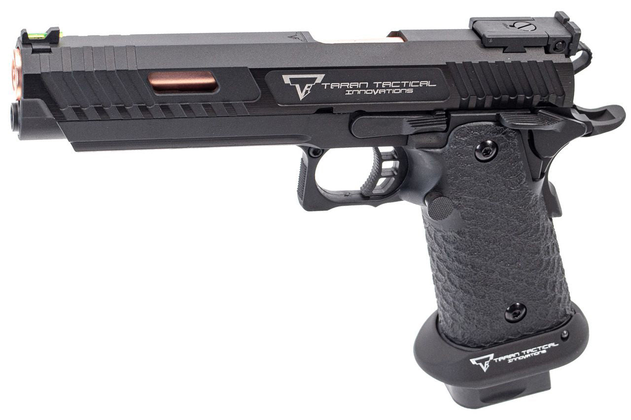 EMG x Armorer Works x Taran Tactical International Distinct JW3 Combat Master GBBP (FULLY AUTO. - TTI - Full Metal - Black - TT-CM0103)