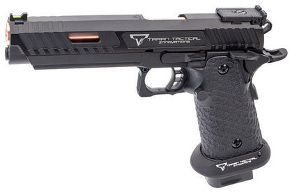 EMG x Armorer Works x Taran Tactical International Distinct JW3 Combat Master GBBP (FULLY AUTO. - TTI - Full Metal - Black - TT-CM0103)