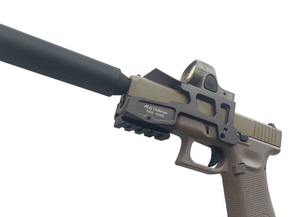 WE 17 Series Gen 5 GBBP (Tan) with RMR, Suppressor and Mount