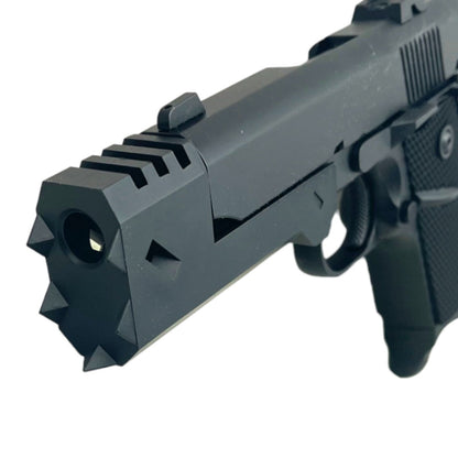 Double Bell AM45 Detonics .45 Gas Blowback Pistol (Black- Metal - 797A)