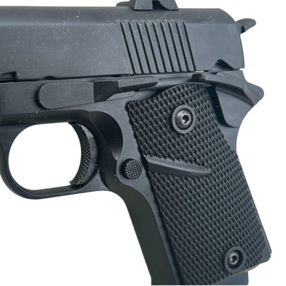 Double Bell AM45 Detonics .45 Gas Blowback Pistol (Black- Metal - 797A)