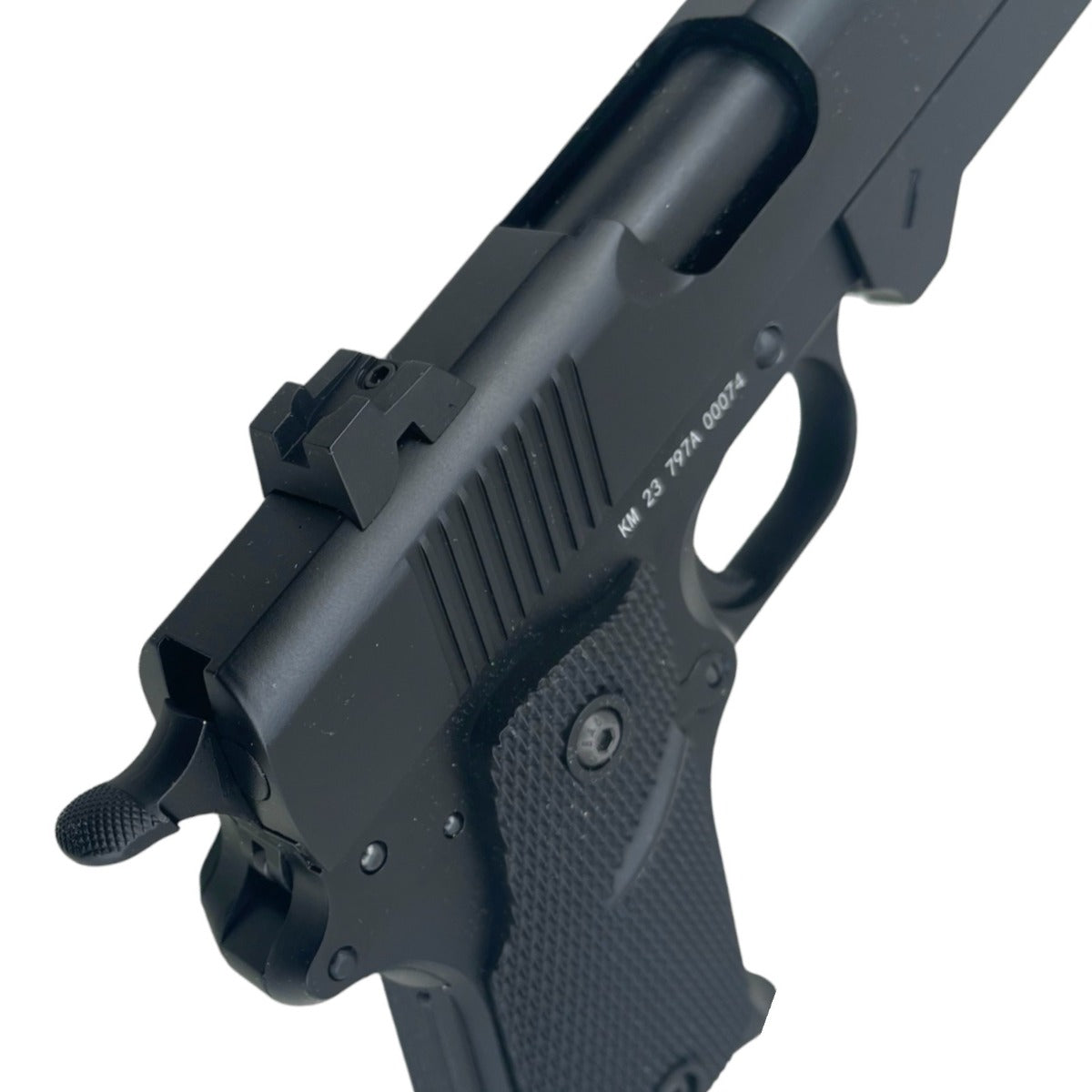 Double Bell AM45 Detonics .45 Gas Blowback Pistol (Black- Metal - 797A)
