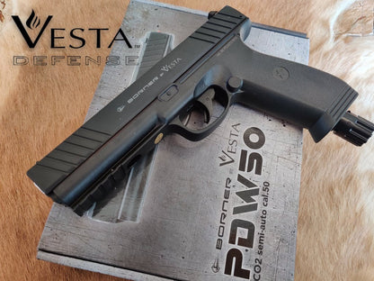 Borner PDW50 0.50 Paintball Pistol (Co2 Powered by Vesta Defense)