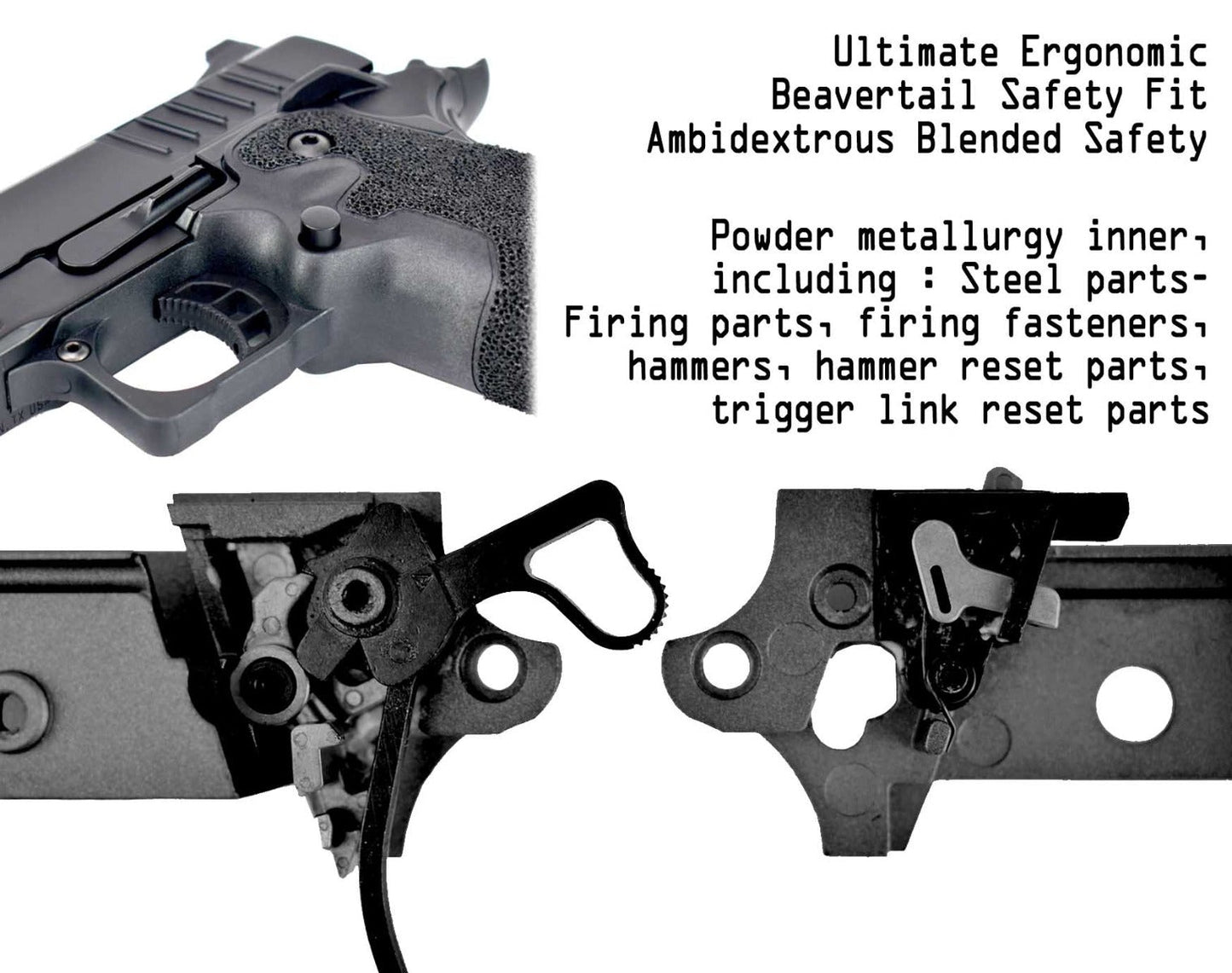 Staccato Licensed XC 2011 Gas Blowback T8 Airsoft Pistol (R618A)