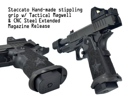 Staccato Licensed C2 COMP SOC 2011 Gas Blowback T8 Airsoft Pistol (R612-4A)