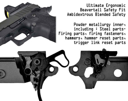 Staccato Licensed C2 COMP SOC 2011 Gas Blowback T8 Airsoft Pistol (R612-4A)