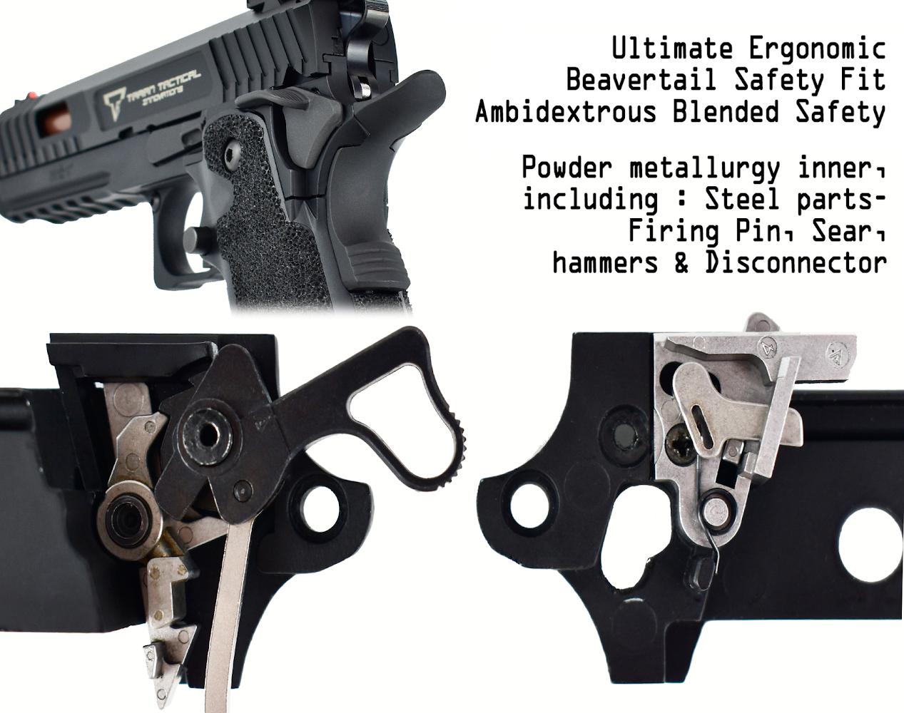 EMG x STACCATO x TTI Licensed JW3 2011 Combat Master Airsoft Pistol (R620)