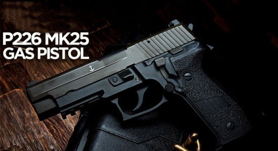 Para Bellum 226 MK25 Gas Blowback Pistol (VFC - Steel Internal and External)