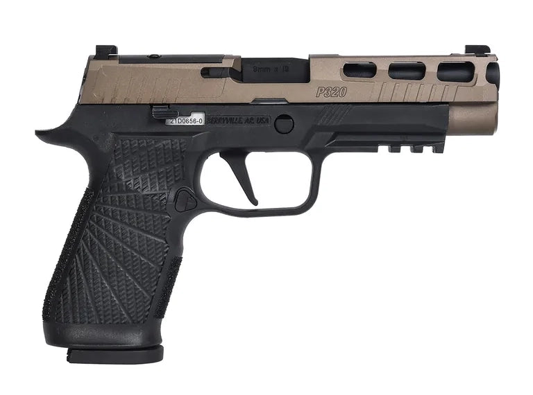 Para Bellum P320 4.7" Pro WC Custom Gas Blowback Pistol (Black / Bronze)