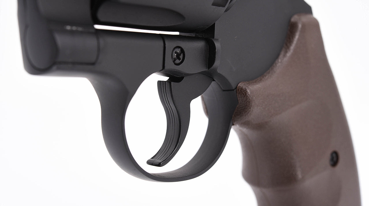 Hwasan 1312 Co2 Revolver - 2.5inch - Metal - Brown Grip