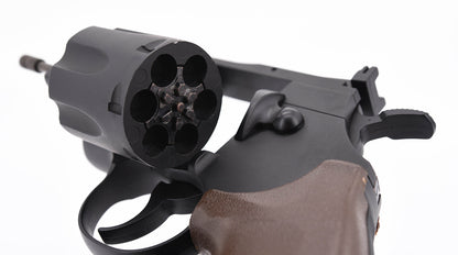 Hwasan 1312 Co2 Revolver - 2.5inch - Metal - Brown Grip