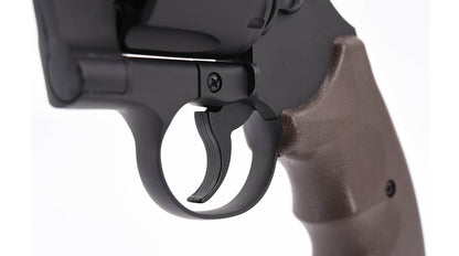 Hwasan 1312 Co2 Revolver - 4.0inch - Metal - Brown Grip