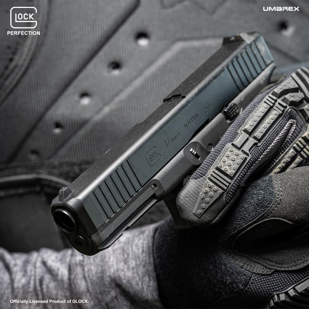 Glock G17 Gen5 T4E CNC 0.43 Cal. Paintball Gun by Umarex