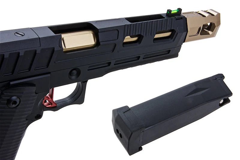 KJWorks KP19 Hi-Capa Optic Ready with Compensator Gas Blowback Pistol