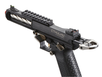 Lancer Tactical Tandemkross CTHULHU Gas Blowback Pistol (Black/Silver)