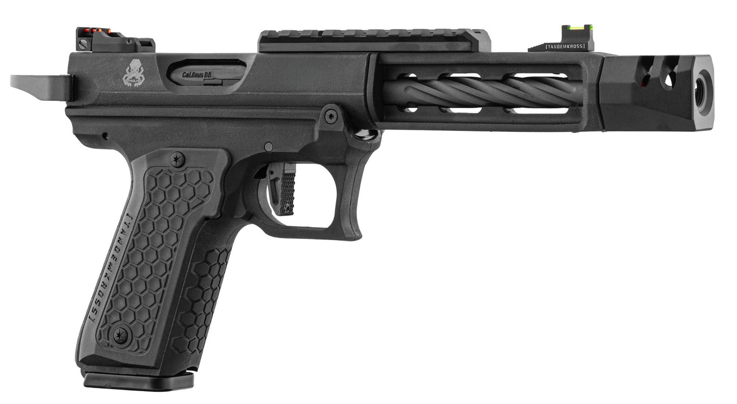 Lancer Tactical Tandemkross CTHULHU Gas Blowback Pistol (Black)
