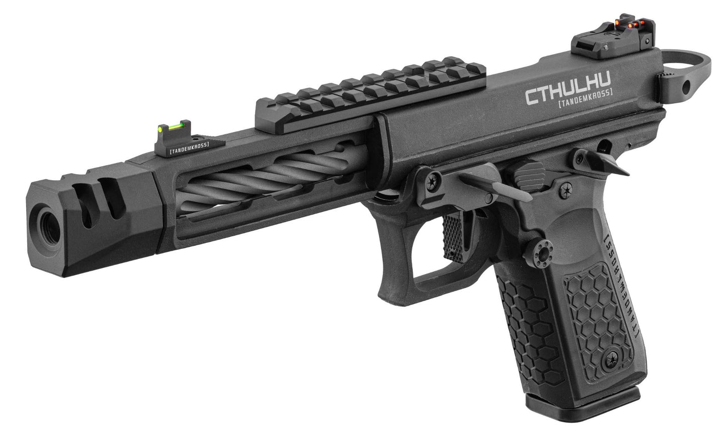 Lancer Tactical Tandemkross CTHULHU Gas Blowback Pistol (Black)