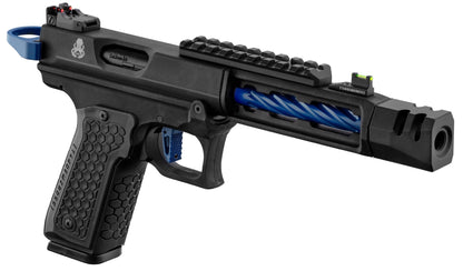 Lancer Tactical Tandemkross CTHULHU Gas Blowback Pistol (Black/Blue)