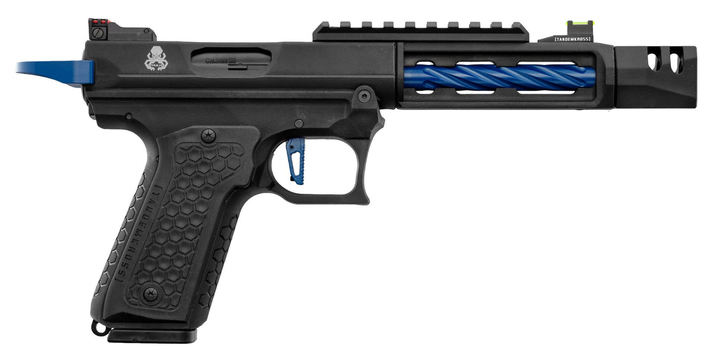 Lancer Tactical Tandemkross CTHULHU Gas Blowback Pistol (Black/Blue)