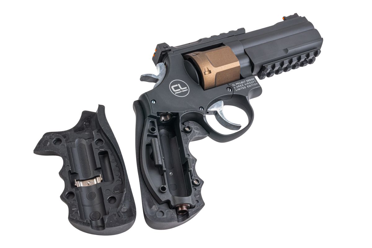CL Project x Ares 4inch Combat Version Co2 Revolver (APR-005)