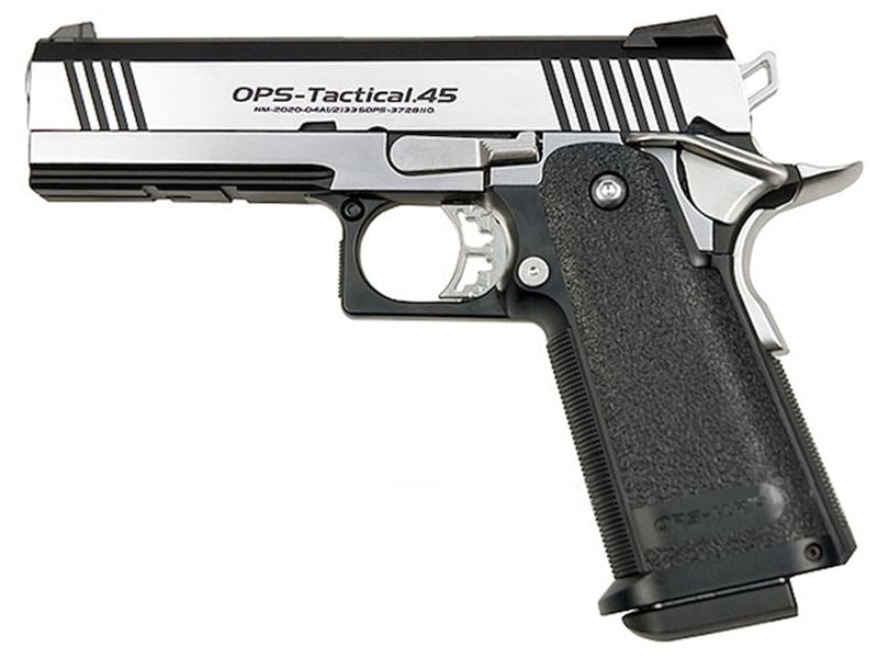 Tokyo Marui Hi-Capa 4.3 Dual Stainless Gas Blowback Pistol