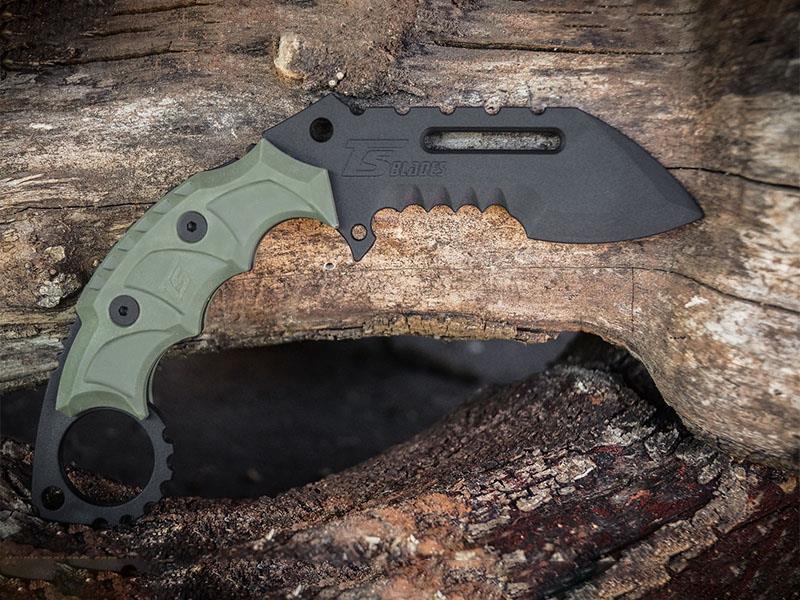 TS Blades CHACAL G3 Dummy Knife (Black)