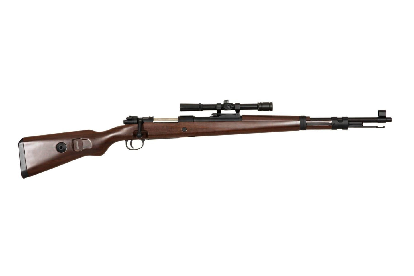 S&T/Snow Wolf KAR98K Spring Sniper Rifle with Scope (Real Wood - SW-022A(W)