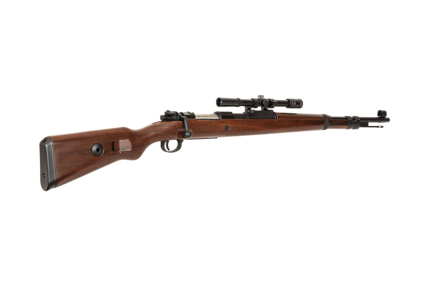 S&T/Snow Wolf KAR98K Spring Sniper Rifle with Scope (Real Wood - SW-022A(W)