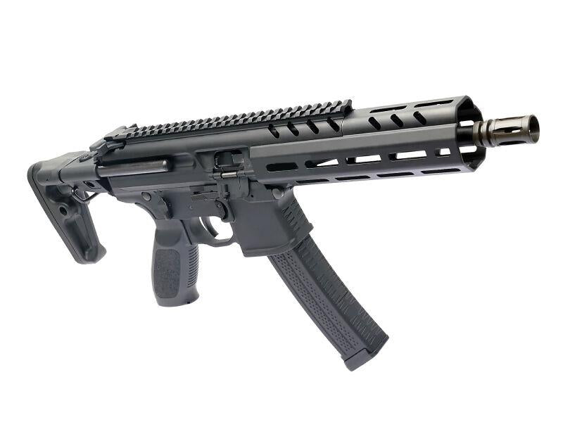 AA/APFG 8" M-Lok MPX Gas Blowback Rifle (Black)