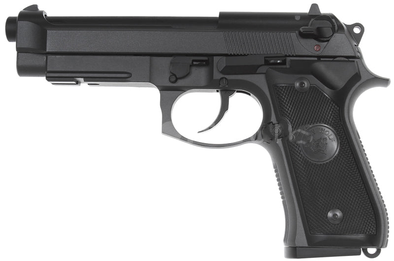 Snow Wolf M9 Gas Blowback Pistol (Black - SW-03-2 BK)