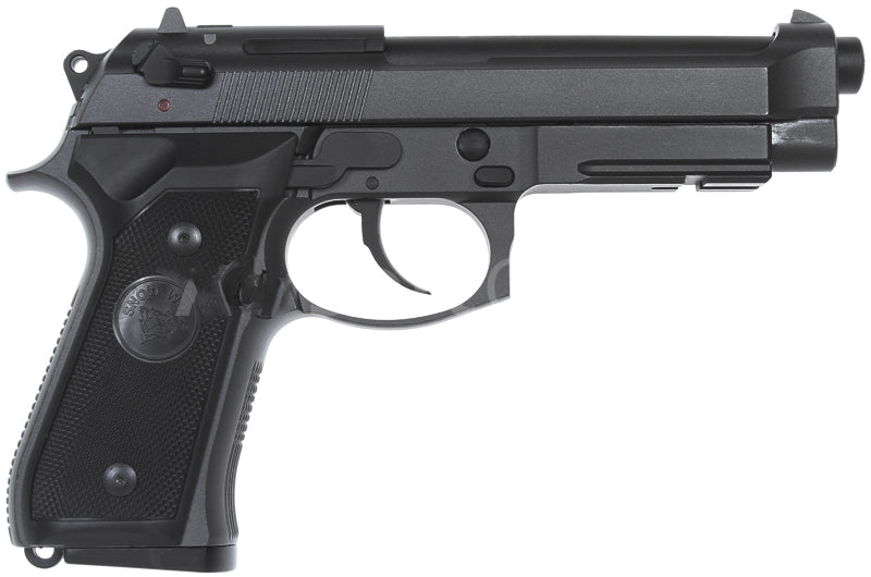 Snow Wolf M9 Gas Blowback Pistol (Black - SW-03-2 BK)