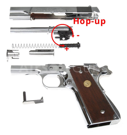 Tokyo Marui Colt Government 1911 MK IV Series 70 (Nickel/Silver)