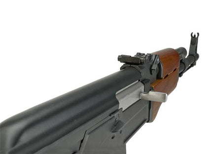 Cyma AK47-S AEG Rifle with Folding Stock (Real Wood - CM042S - Semi Only)