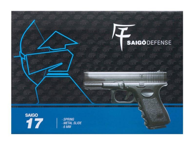 Saigo 17 Series Spring Pistol (Full Metal - Black)