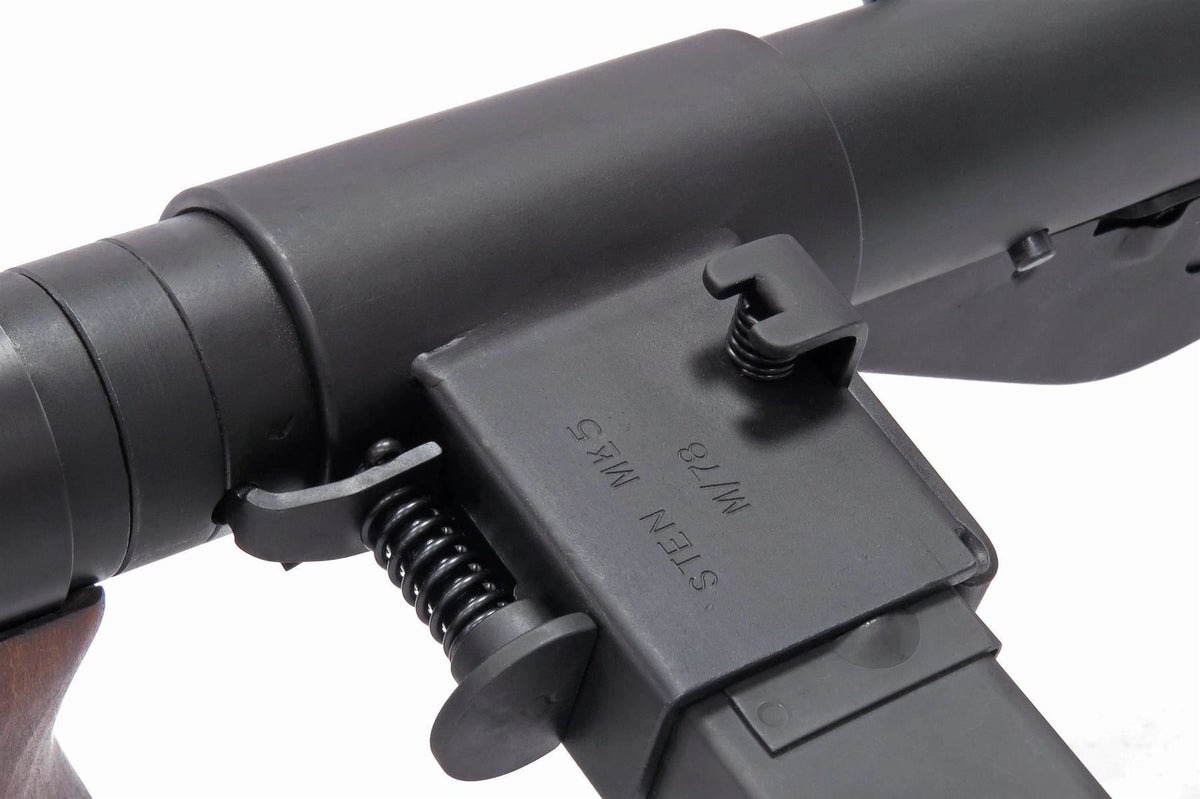 Northeast Airsoft STEN Mk.5 Full-Steel Gas Blowback Machine Carbine - Black (NE-SMG-002)