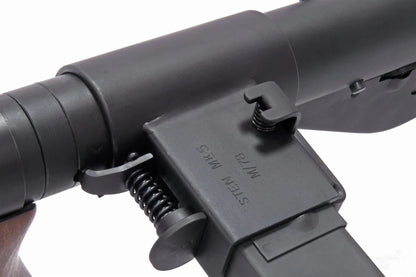 Northeast Airsoft STEN Mk.5 Full-Steel Gas Blowback Machine Carbine - Black (NE-SMG-002)