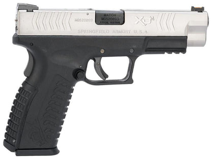 Springfield Armory 4.5 XDM .177/4.5mm CO2 Blowback Air Pistol (Full Metal - Reel Feel Recoil - Bicolor - SA-XDM45CBB4-SB)