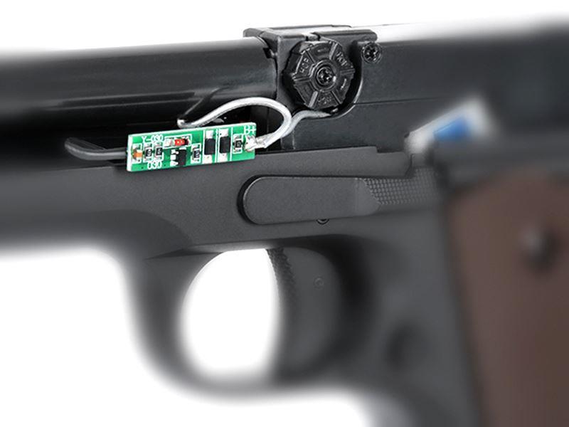 Cyma 1911 Mosfet AEP Pistol (Lipo Battery andh Charger Inc. - Black - CM123S)