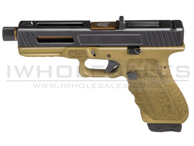 Secutor - Gladius - 17 Series Custom Pistol (Bronze Barrel - Co2 Powered - Gas Ready - Bronze - Ex. Display)