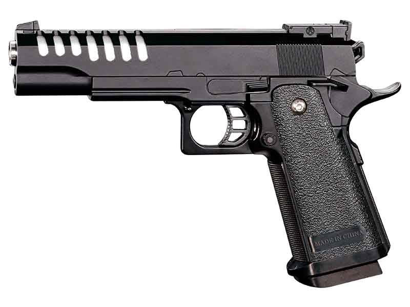 ACM 5.1 Ported Spring Pistol (Full Metal - Black - V17)