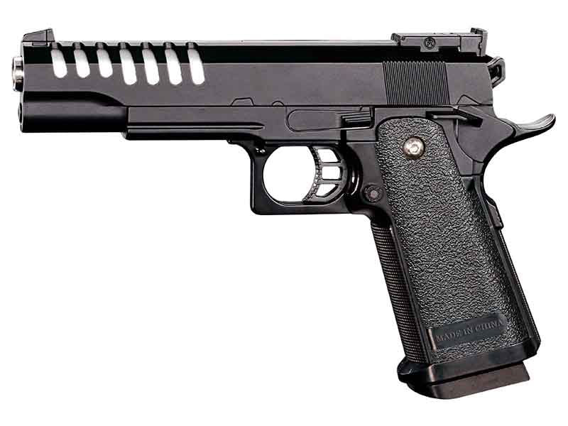 ACM 5.1 Ported Spring Pistol (Full Metal - Black - V17)
