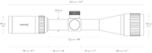 Hawke Optics - Vantage ~ 3-9x40 AO (Mil Dot) - (14123)