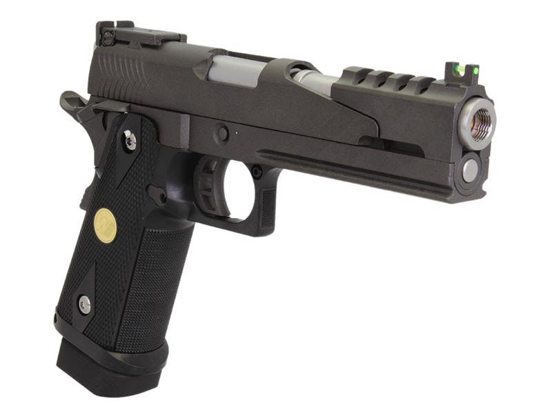 WE 5.1 Dragon Gas Blowback Pistol (Version B - Black)
