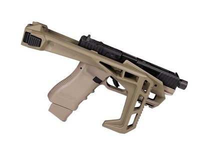 Secutor Corvus III Carbine Kit with Gladius MAGNA Co2 Blowback Pistol (Dual Tone Black Slide & Tan Kit)