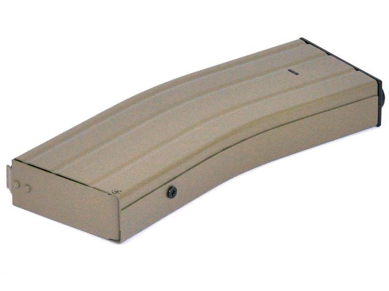A&K M4 Flash Magazine (Metal - 350 Rounds - Tan - A037-TAN)