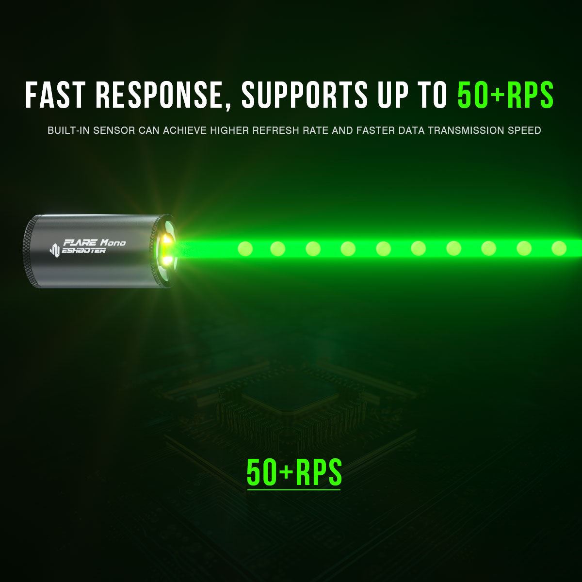 E-Shooter Flare Mono Airsoft Tracer & Muzzle Flash Unit (V800)